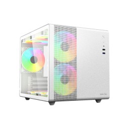 Value-Top V300W Micro ATX Compact Gaming Casing with 3xRGB Fan